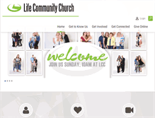 Tablet Screenshot of lifekirkland.org